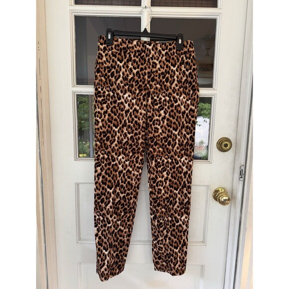 Talbots Leopard Print Ankle Pants - Picture 6 of 11